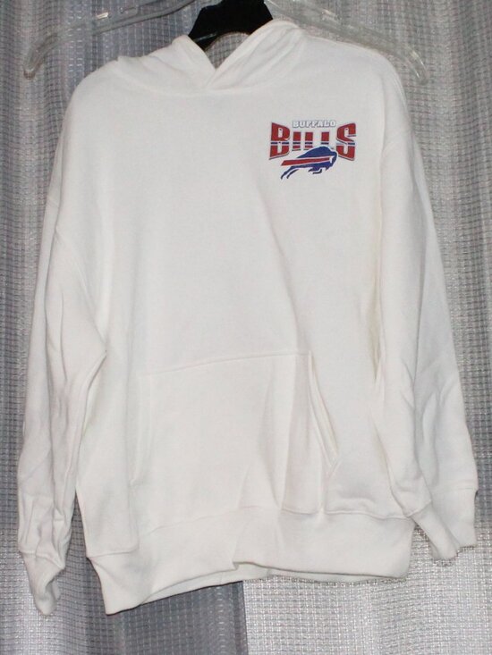 NFL Other - NWT NFL Boys Buffalo Bills Pullover Hoodie White Size Medium